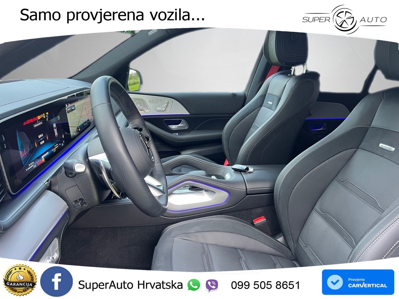 Mercedes AMG GLE 53 (544 KS) Hybrid 4MATIC+ 9G-TRONIC LED+GR SJED+ACC