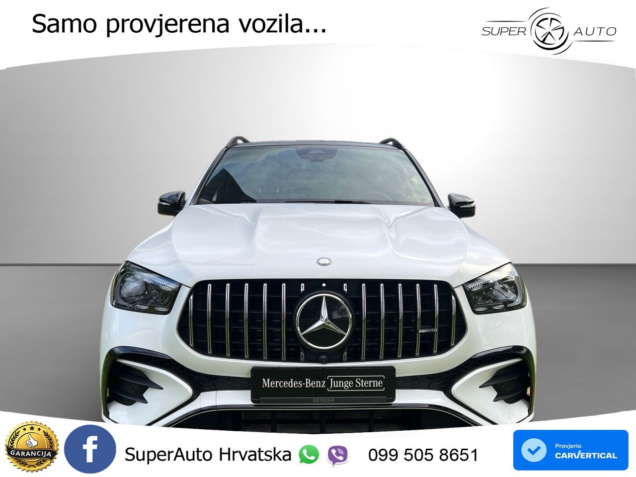 Mercedes AMG GLE 53 (544 KS) Hybrid 4MATIC+ 9G-TRONIC LED+GR SJED+ACC