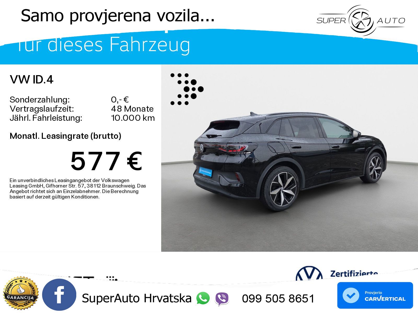 Volkswagen ID.4 GTX 82 kWh (340 KS) 4MOTION
