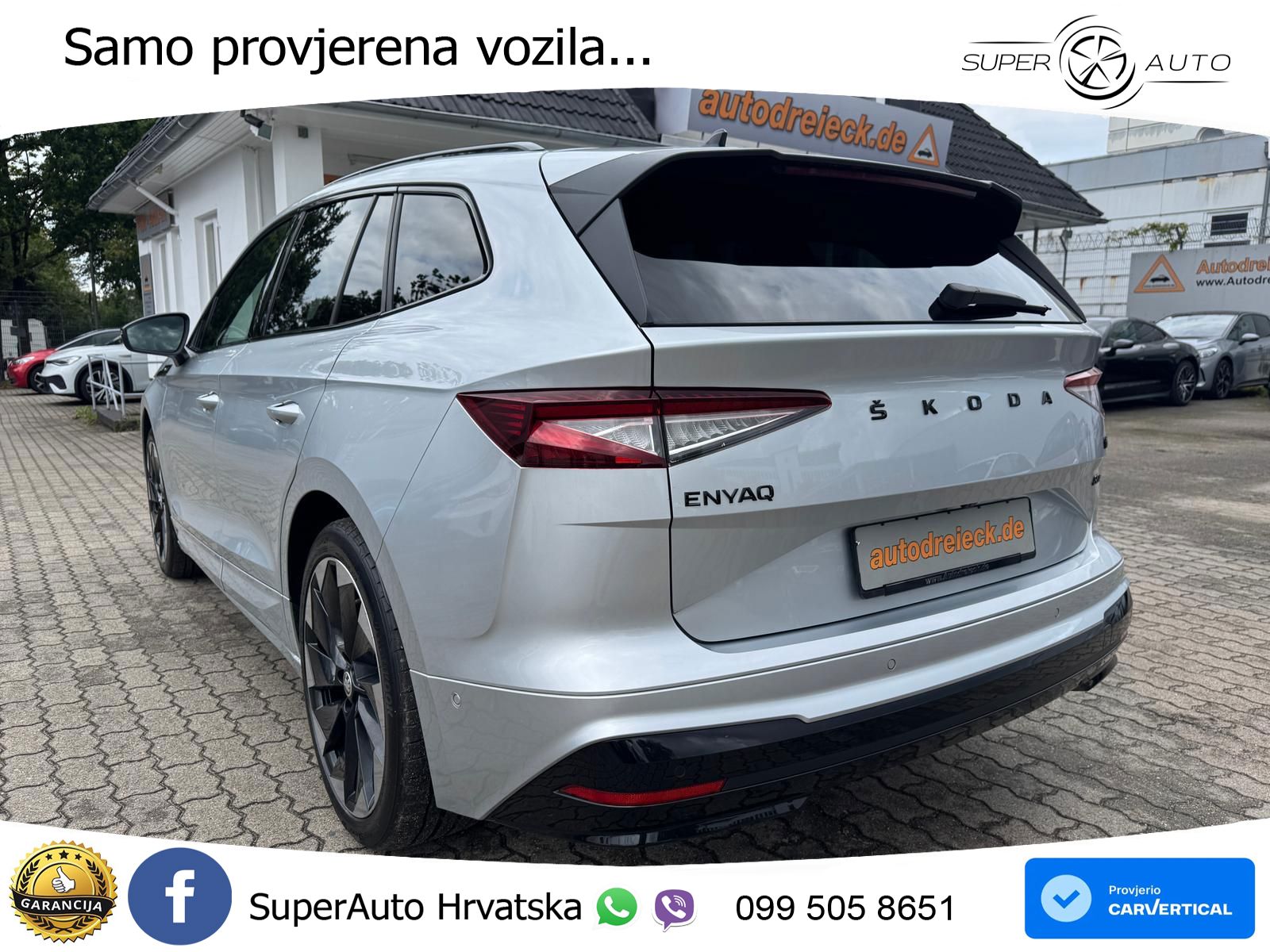 Škoda Enyaq iV 80x 82 kWh (265 KS) AWD