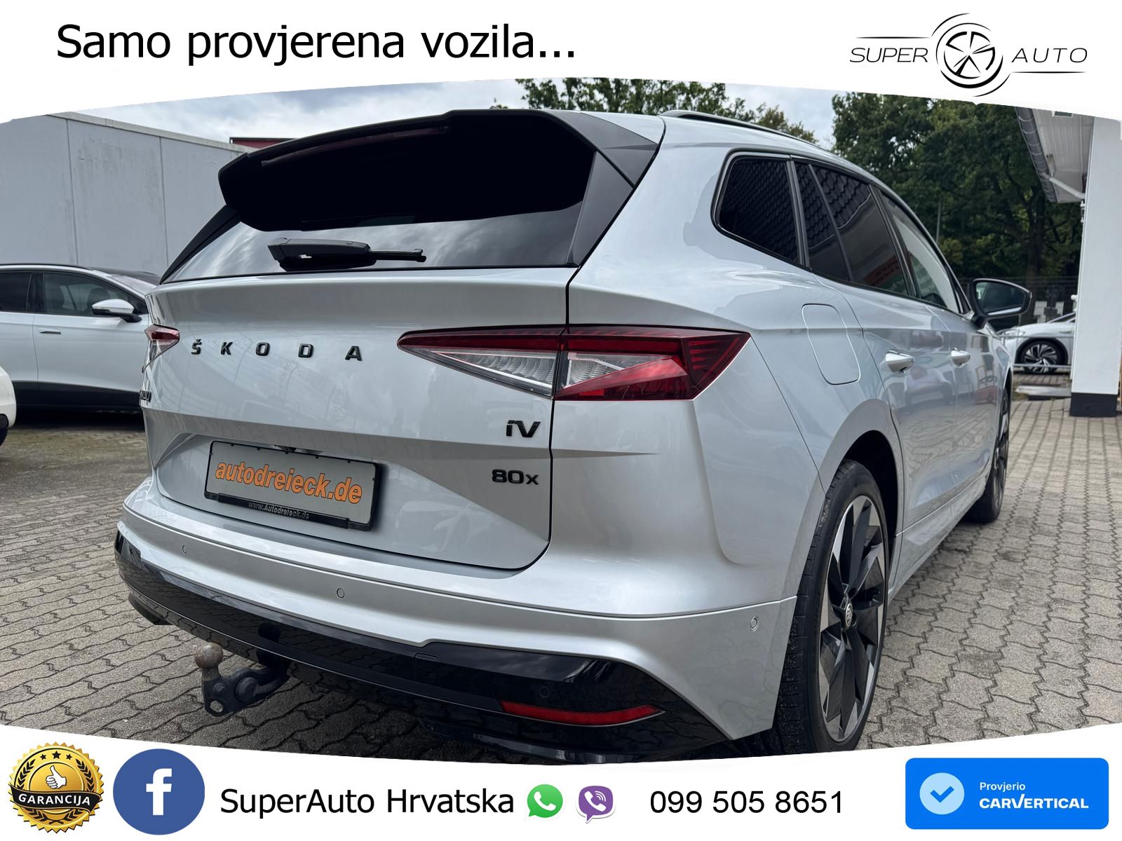 Škoda Enyaq iV 80x 82 kWh (265 KS) AWD