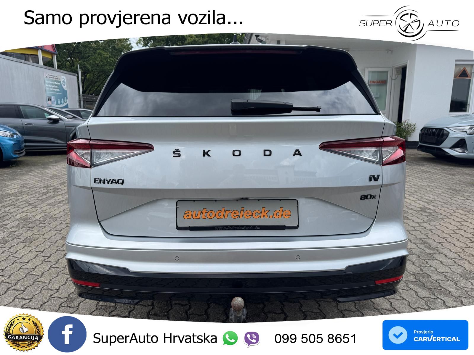 Škoda Enyaq iV 80x 82 kWh (265 KS) AWD