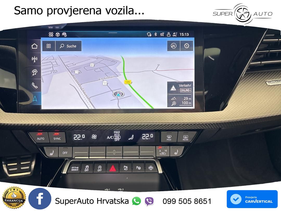 Audi RS3 Sedan 2.5 TFSI (400 KS) quattro S tronic LED+GR SJED+ACC