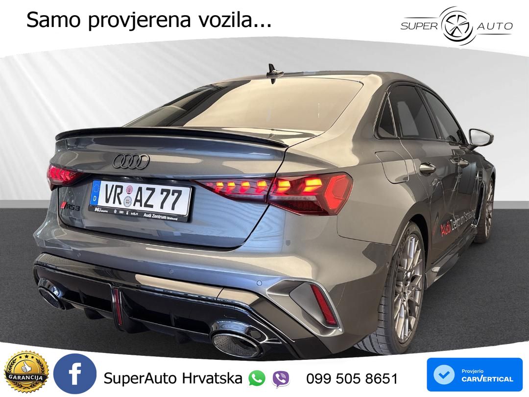 Audi RS3 Sedan 2.5 TFSI (400 KS) quattro S tronic LED+GR SJED+ACC
