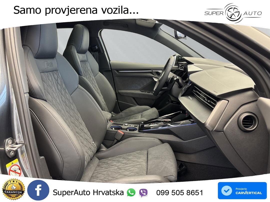 Audi RS3 Sedan 2.5 TFSI (400 KS) quattro S tronic LED+GR SJED+ACC