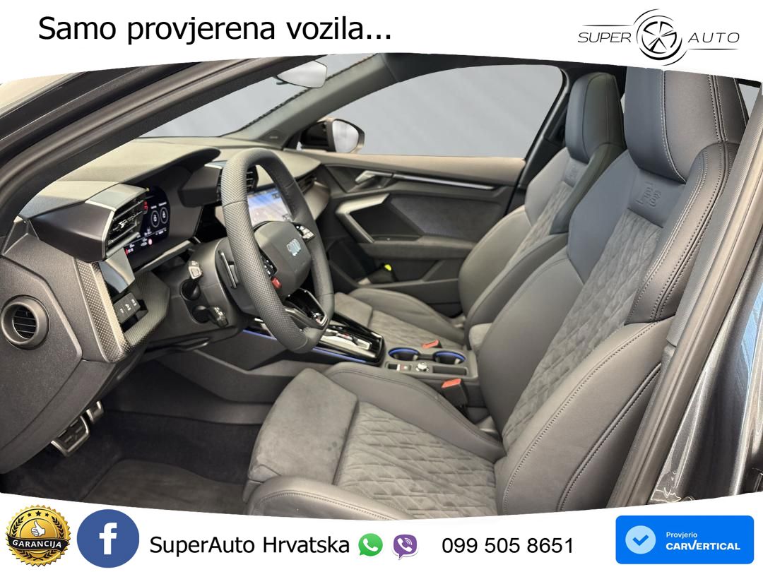 Audi RS3 Sedan 2.5 TFSI (400 KS) quattro S tronic LED+GR SJED+ACC