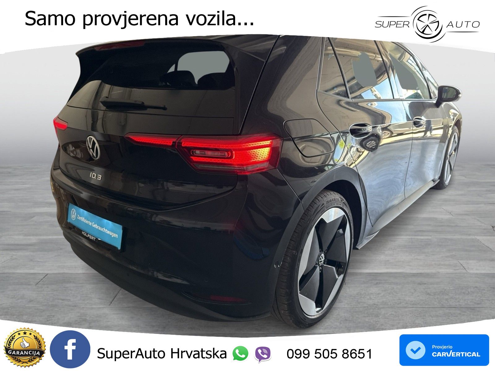 Volkswagen ID.3 Pro 62 kWh (204 KS)