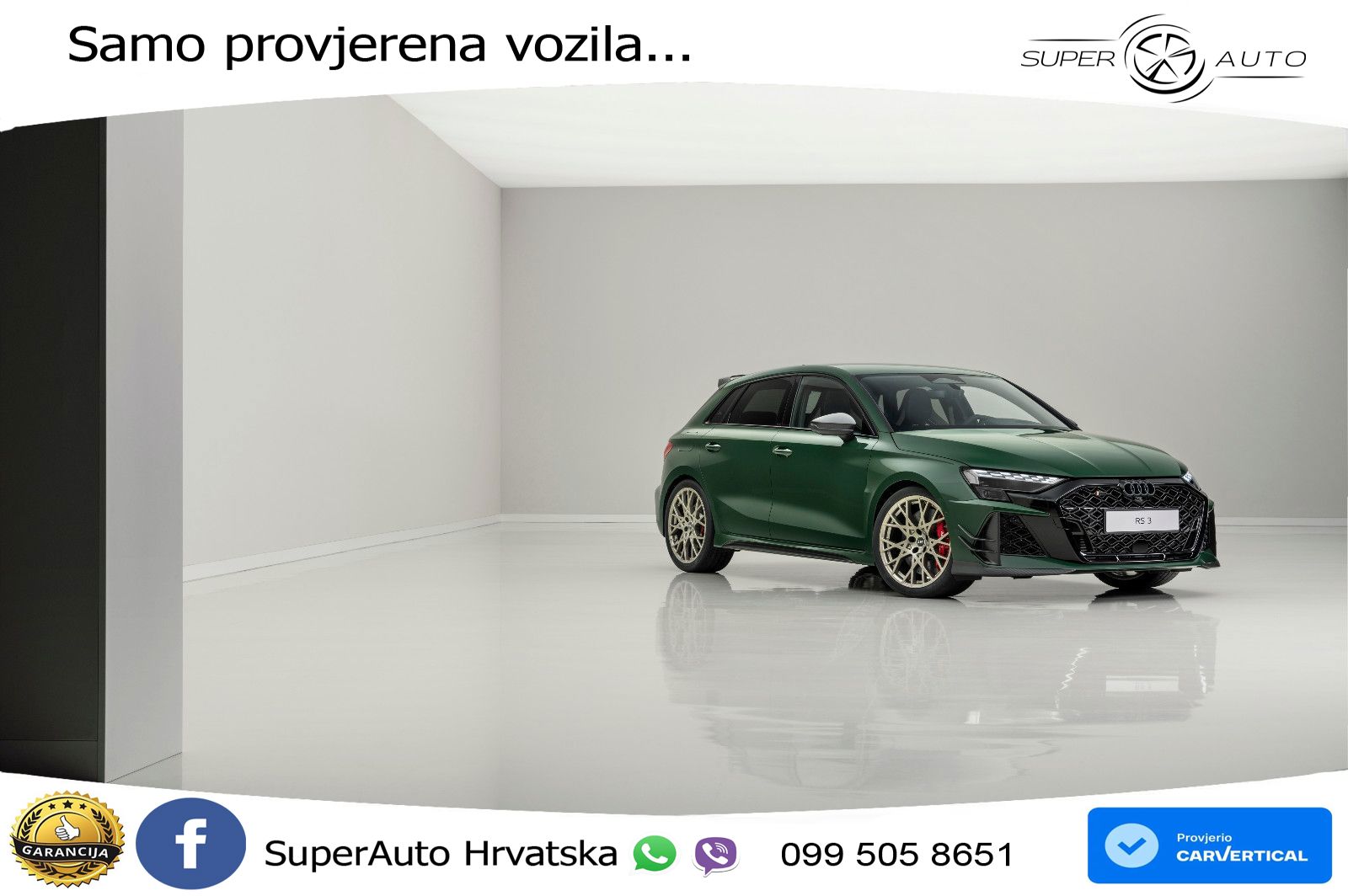 Audi RS3 Sportback 2.5 TFSI (400 KS) quattro S tronic LED+GR SJED+ACC