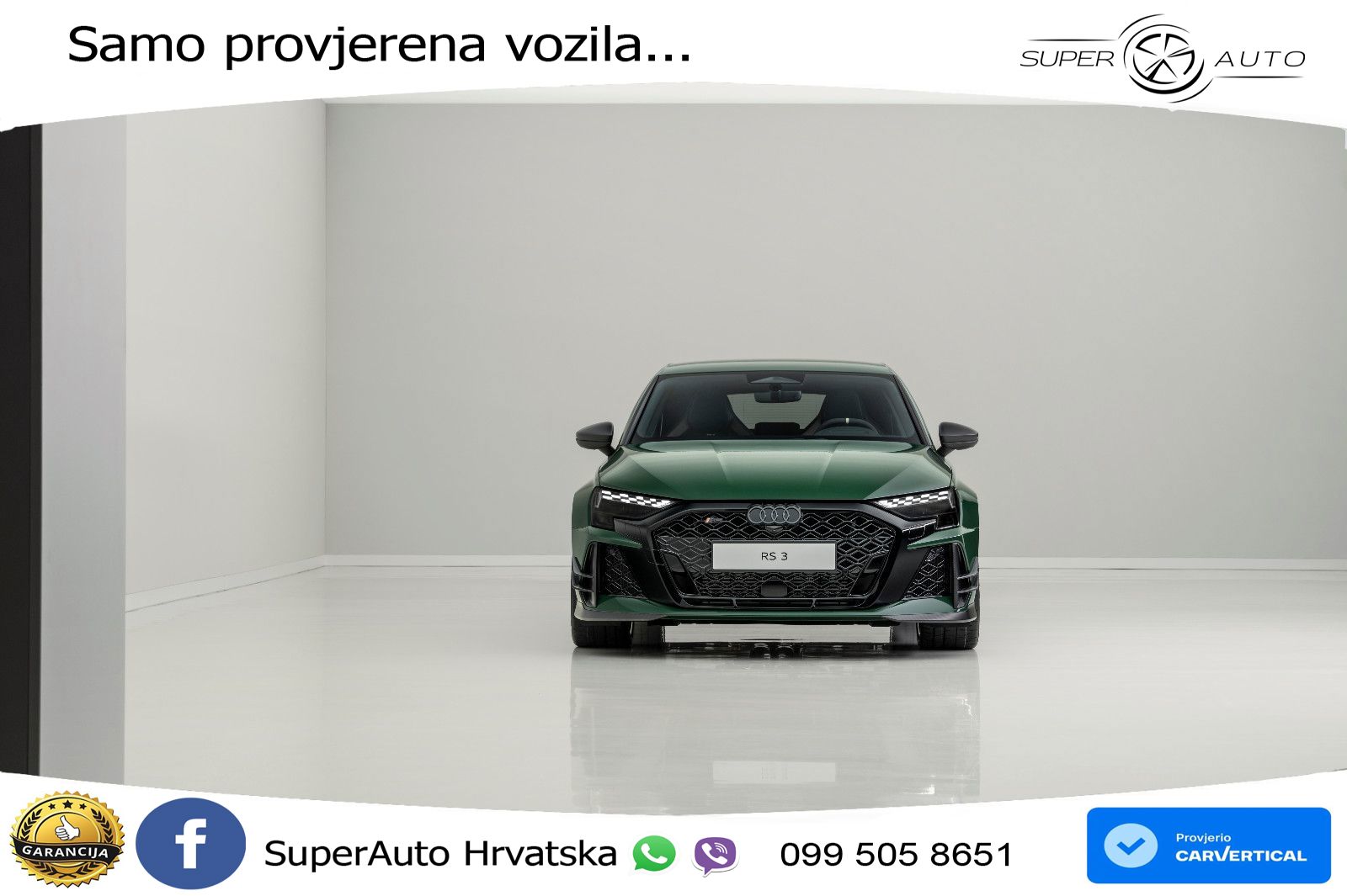 Audi RS3 Sportback 2.5 TFSI (400 KS) quattro S tronic LED+GR SJED+ACC