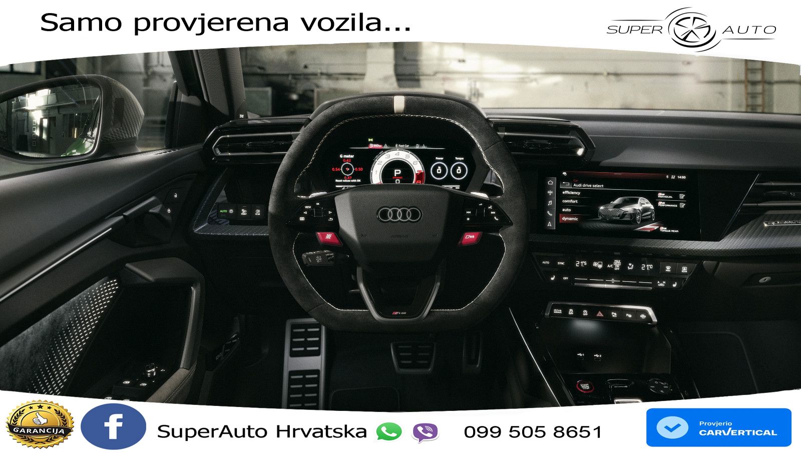 Audi RS3 Sportback 2.5 TFSI (400 KS) quattro S tronic LED+GR SJED+ACC