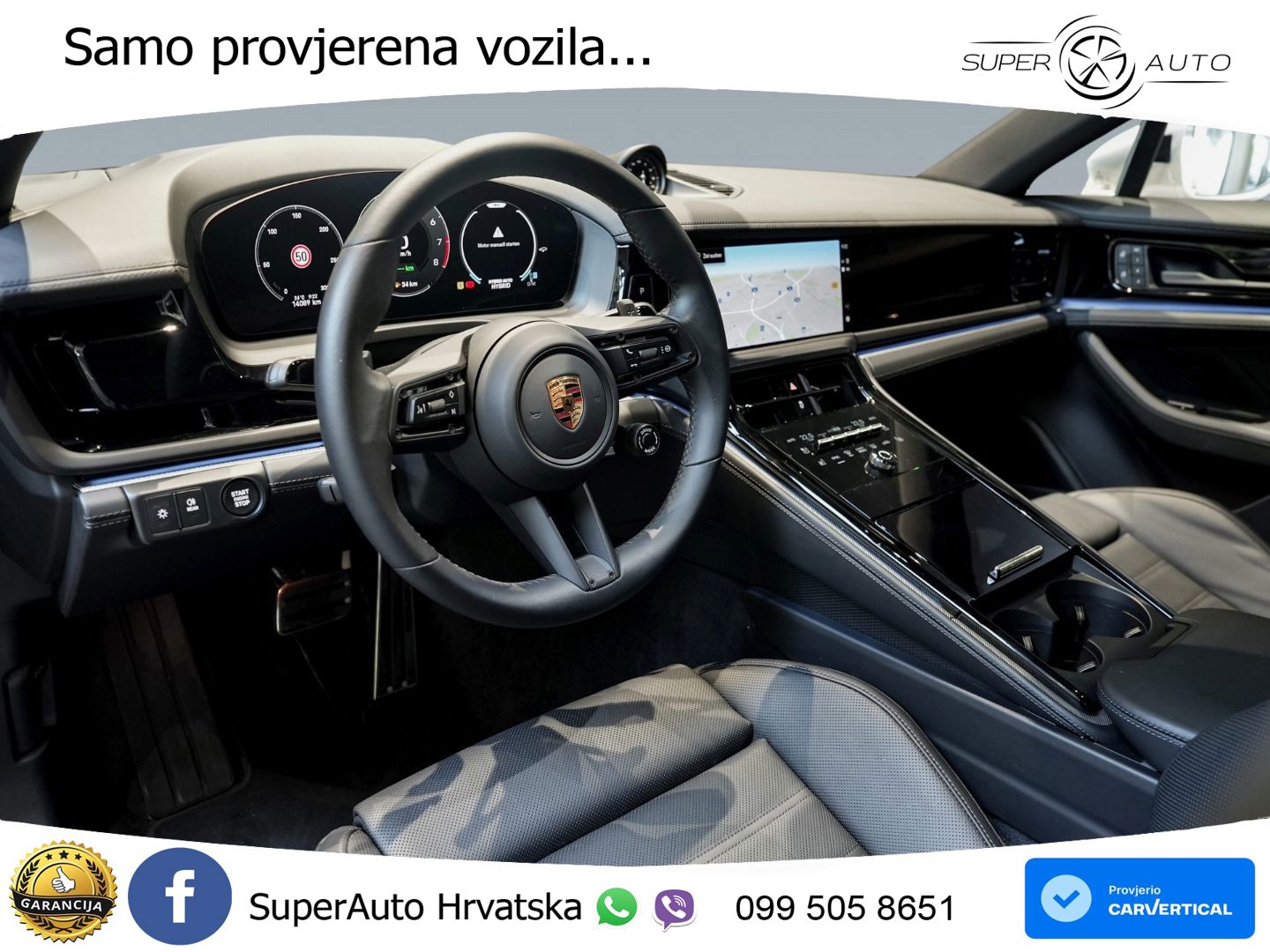 Porsche Panamera 4S 2.9 V6 (544 KS) E-Hybrid PDK LED+GR SJED+ACC