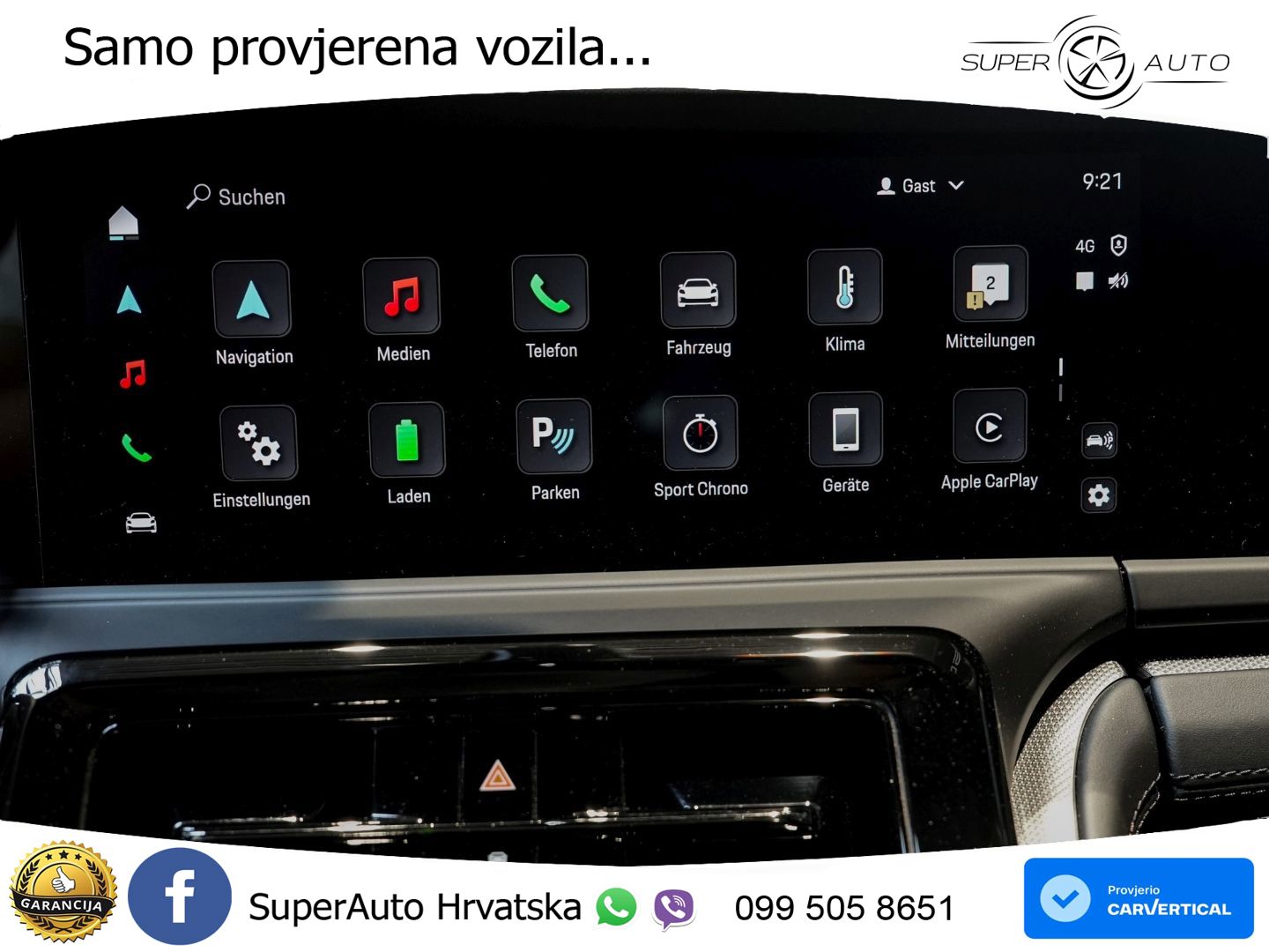 Porsche Panamera 4S 2.9 V6 (544 KS) E-Hybrid PDK LED+GR SJED+ACC