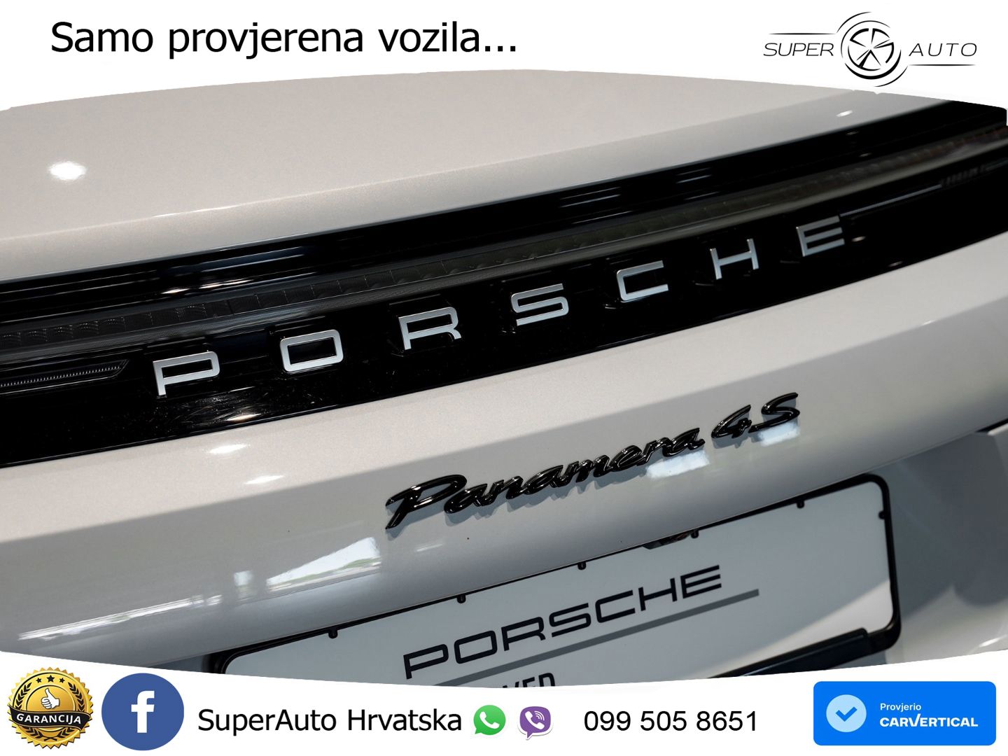 Porsche Panamera 4S 2.9 V6 (544 KS) E-Hybrid PDK LED+GR SJED+ACC