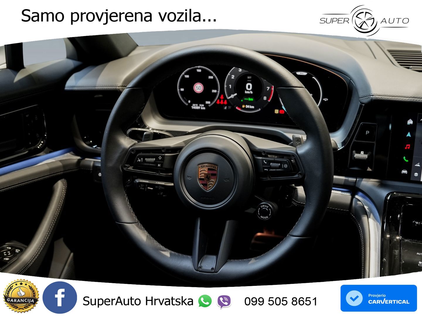 Porsche Panamera 4S 2.9 V6 (544 KS) E-Hybrid PDK LED+GR SJED+ACC