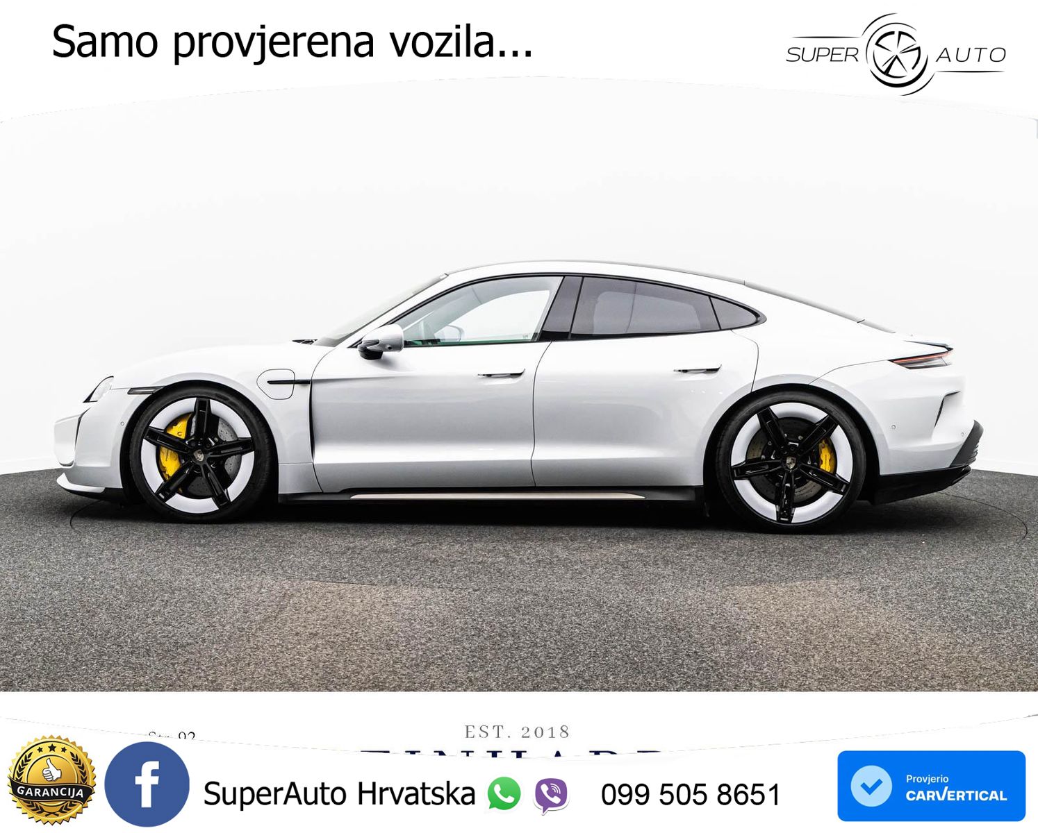 Porsche Taycan Turbo 105 kWh (884 KS)