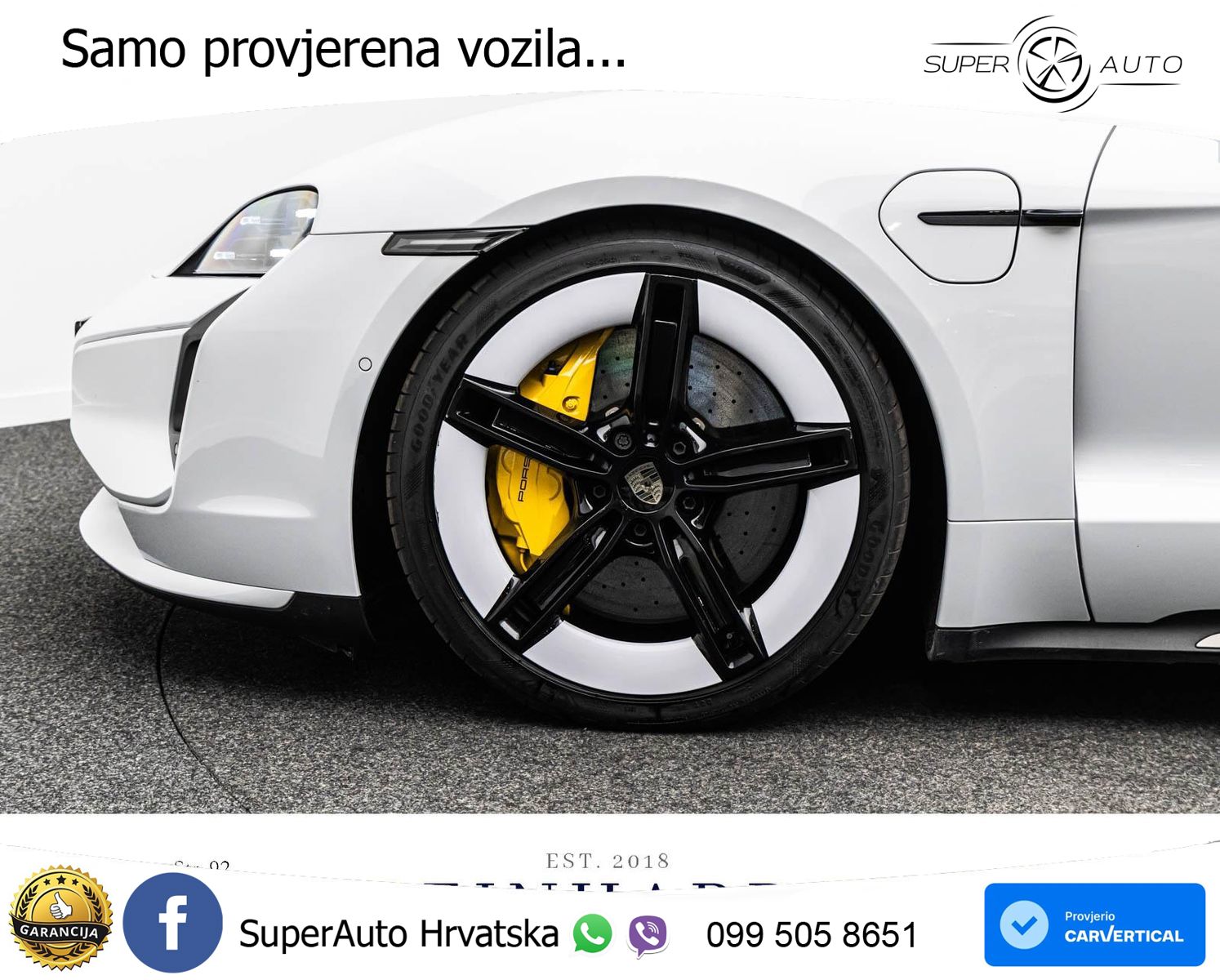 Porsche Taycan Turbo 105 kWh (884 KS)