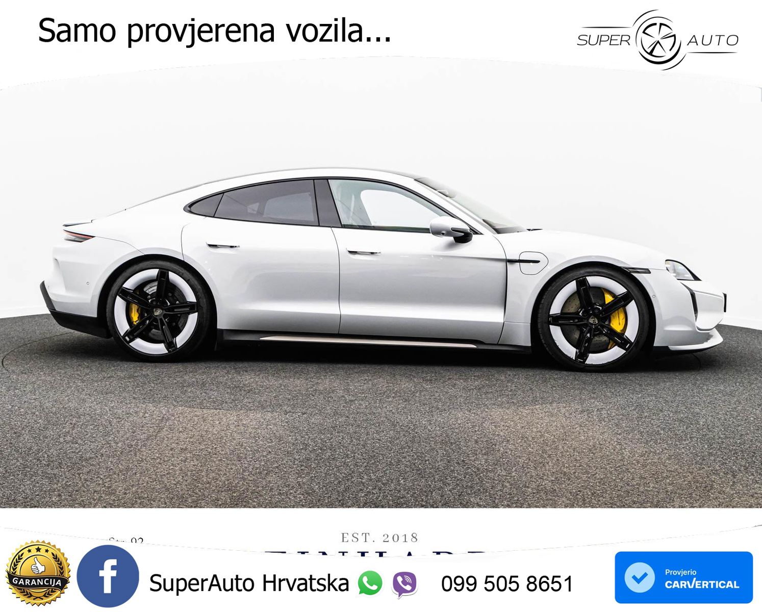 Porsche Taycan Turbo 105 kWh (884 KS)