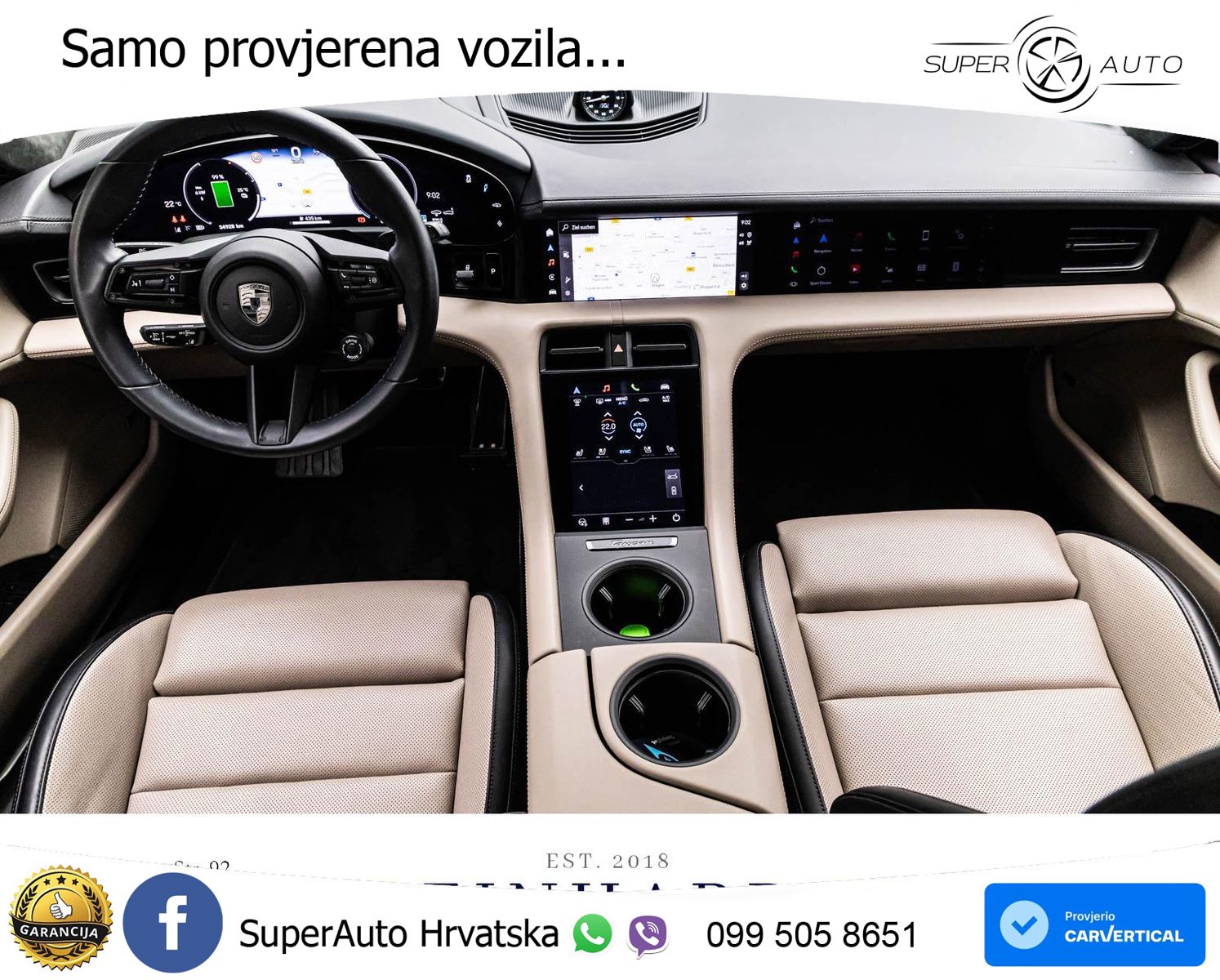 Porsche Taycan Turbo 105 kWh (884 KS)