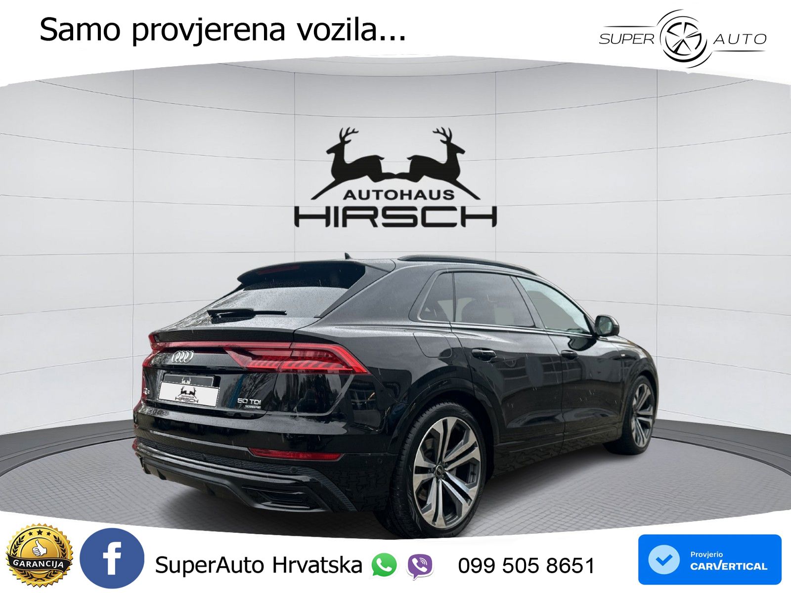 Audi Q8 50 TDI V6 (286 KS) quattro Tiptronic