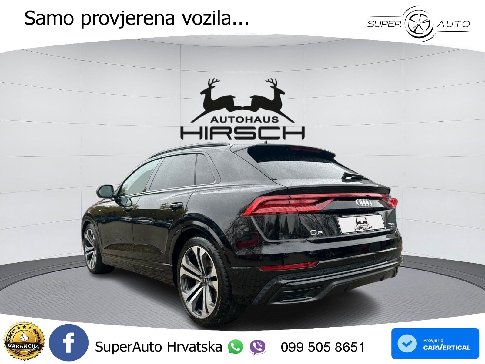 Audi Q8 50 TDI V6 (286 KS) quattro Tiptronic