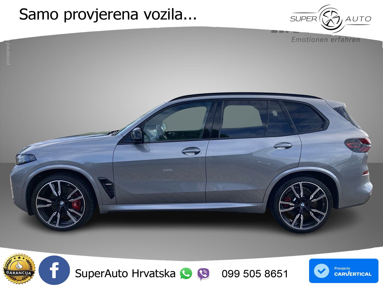 BMW X5 M60i V8 (530 KS) xDrive Steptronic ZRAČNI+ACC+GR SJED+KAM+PANO