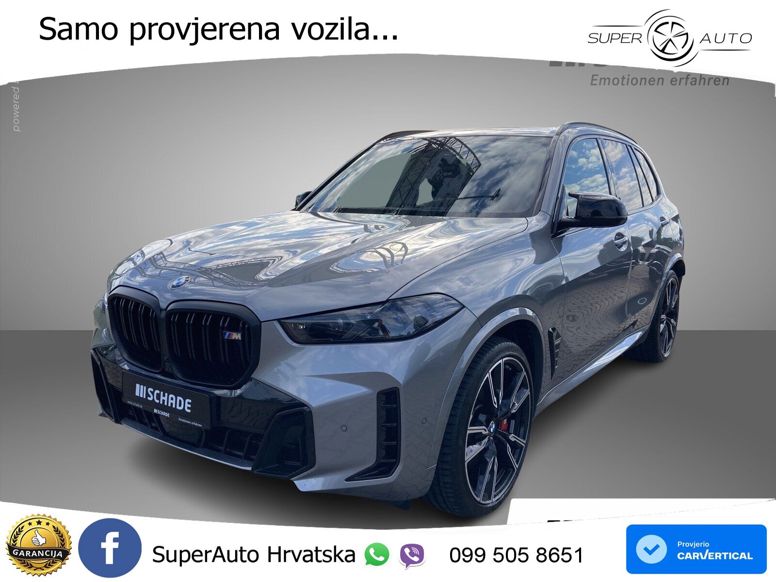 BMW X5 M60i V8 (530 KS) xDrive Steptronic ZRAČNI+ACC+GR SJED+KAM+PANO