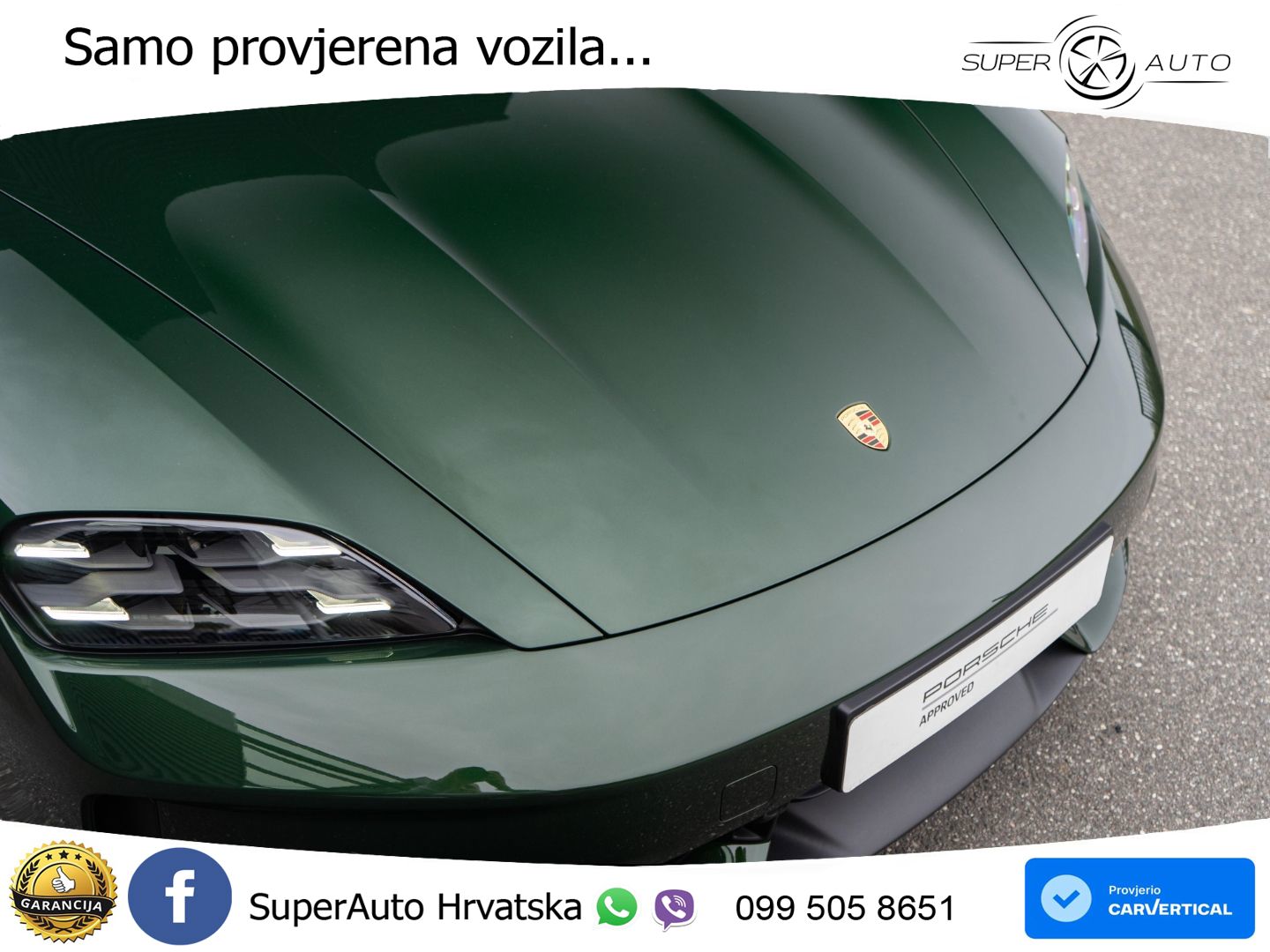 Porsche Taycan Sport Turismo 4S 105 kWh (598 KS)