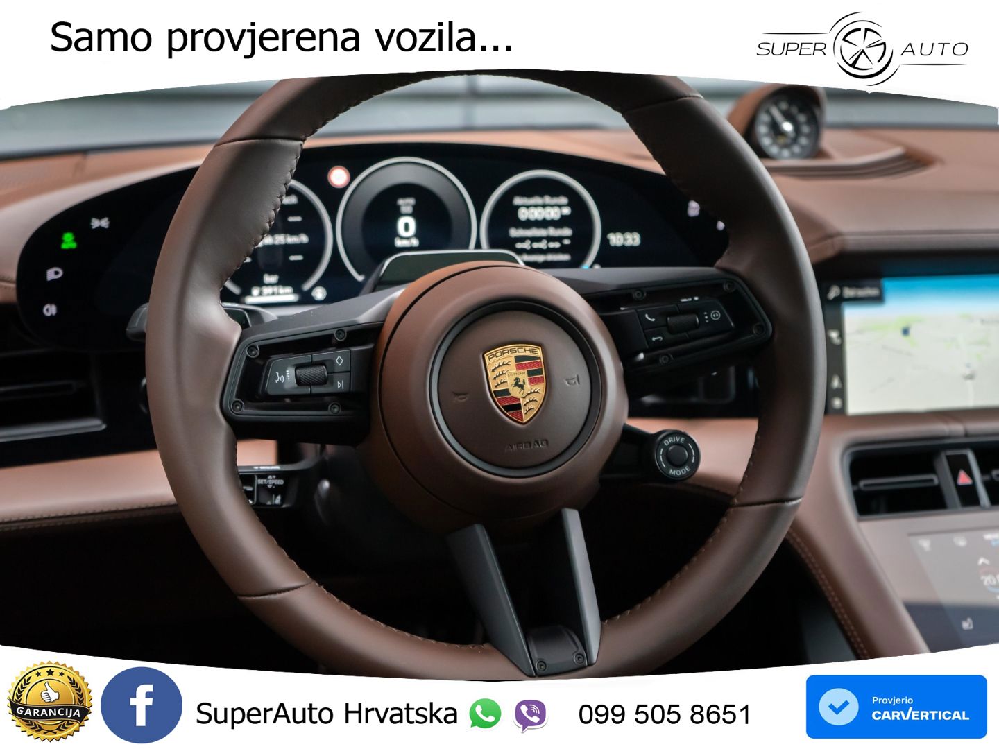 Porsche Taycan Sport Turismo 4S 105 kWh (598 KS)