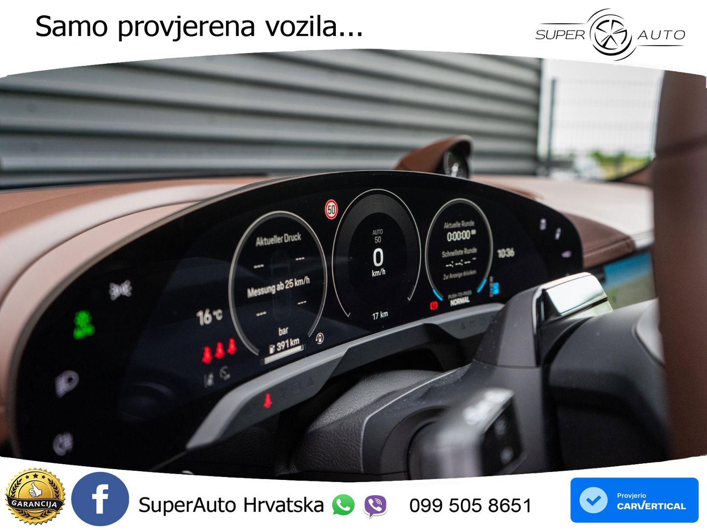 Porsche Taycan Sport Turismo 4S 105 kWh (598 KS)
