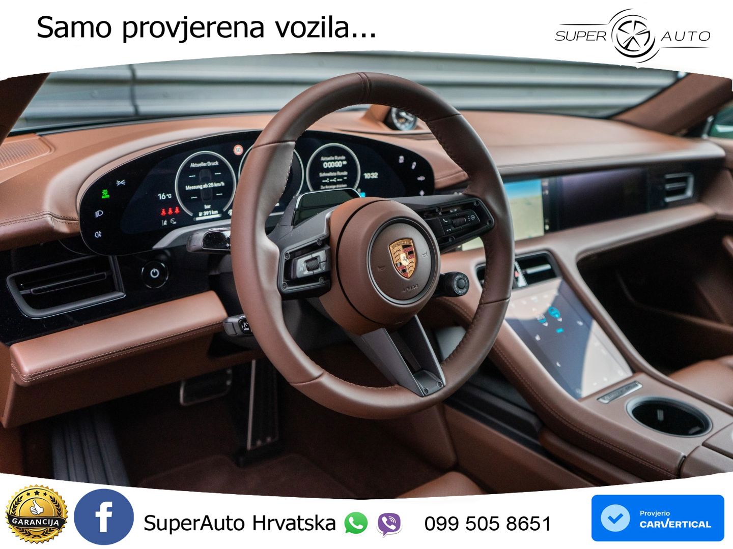 Porsche Taycan Sport Turismo 4S 105 kWh (598 KS)