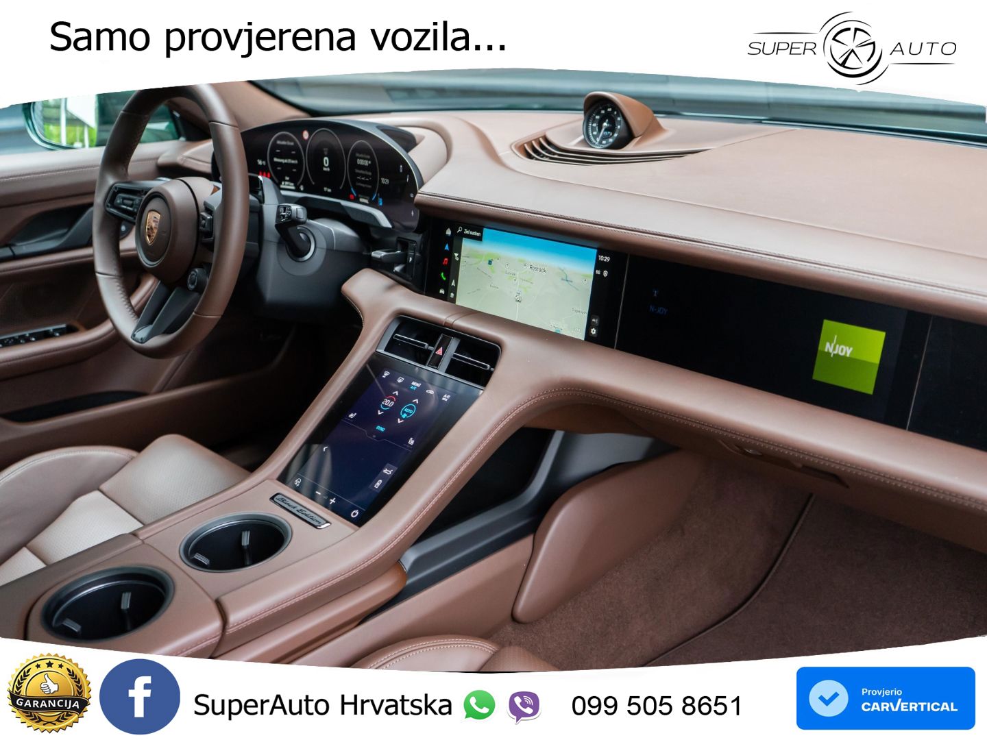 Porsche Taycan Sport Turismo 4S 105 kWh (598 KS)
