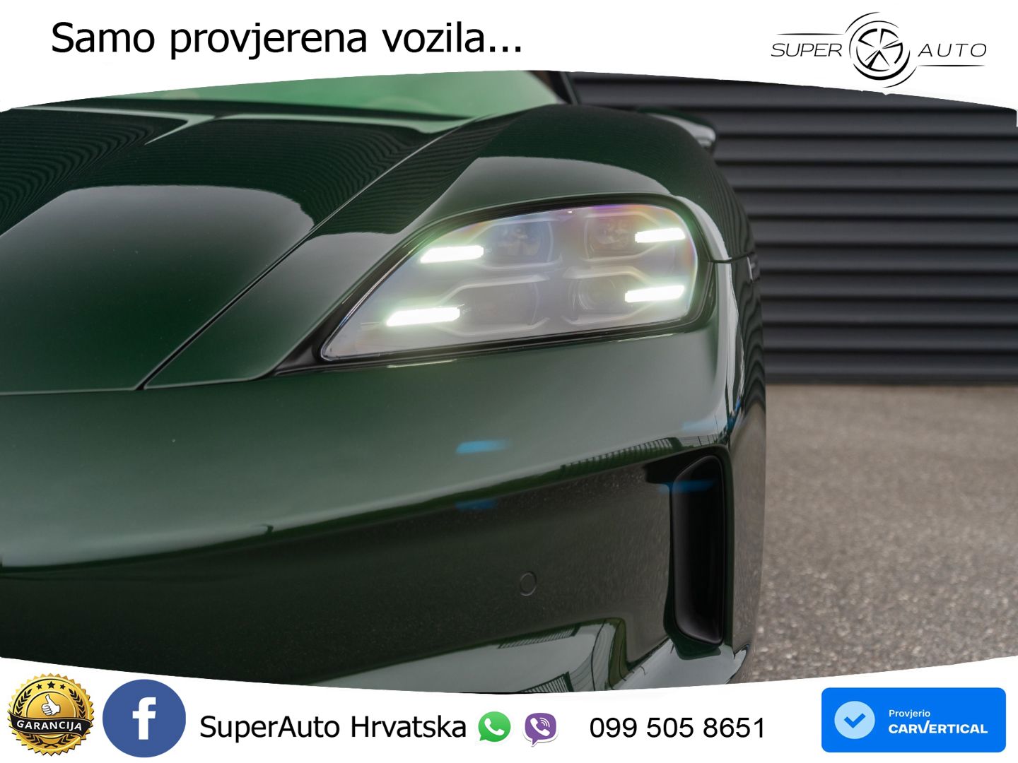 Porsche Taycan Sport Turismo 4S 105 kWh (598 KS)
