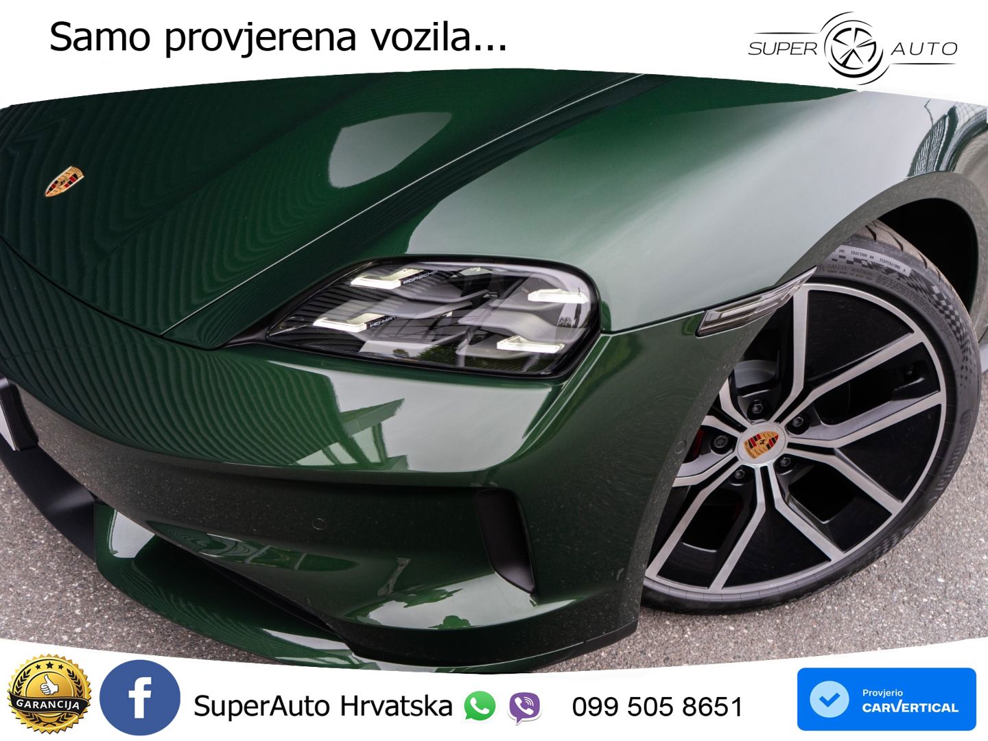 Porsche Taycan Sport Turismo 4S 105 kWh (598 KS)