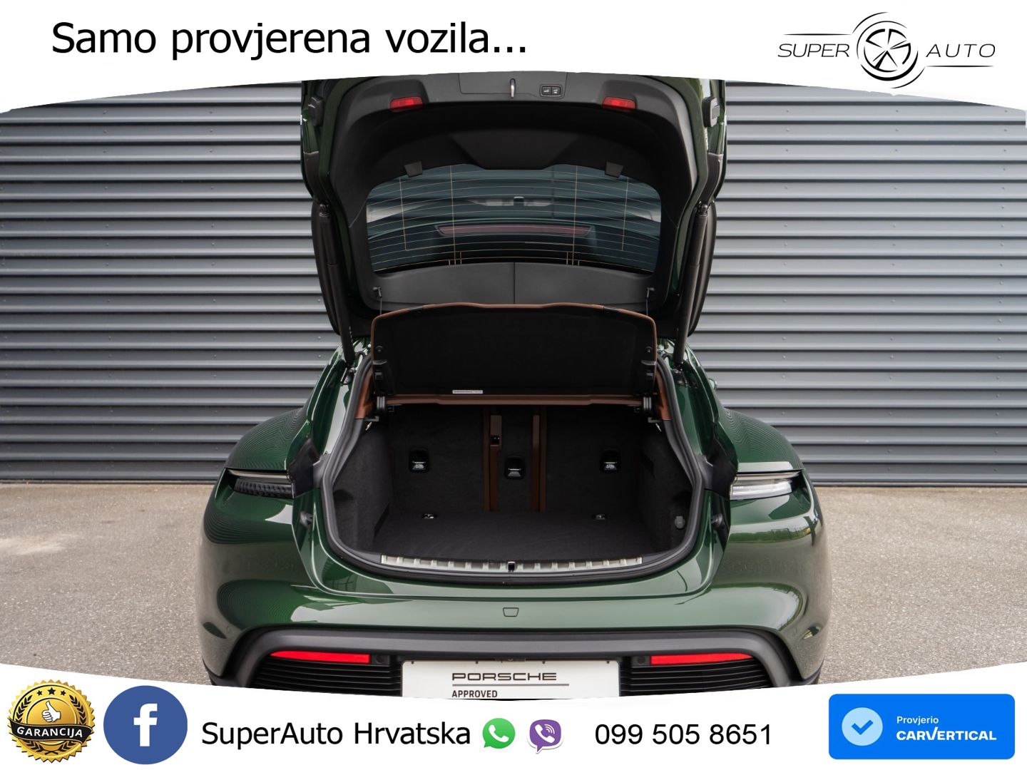 Porsche Taycan Sport Turismo 4S 105 kWh (598 KS)