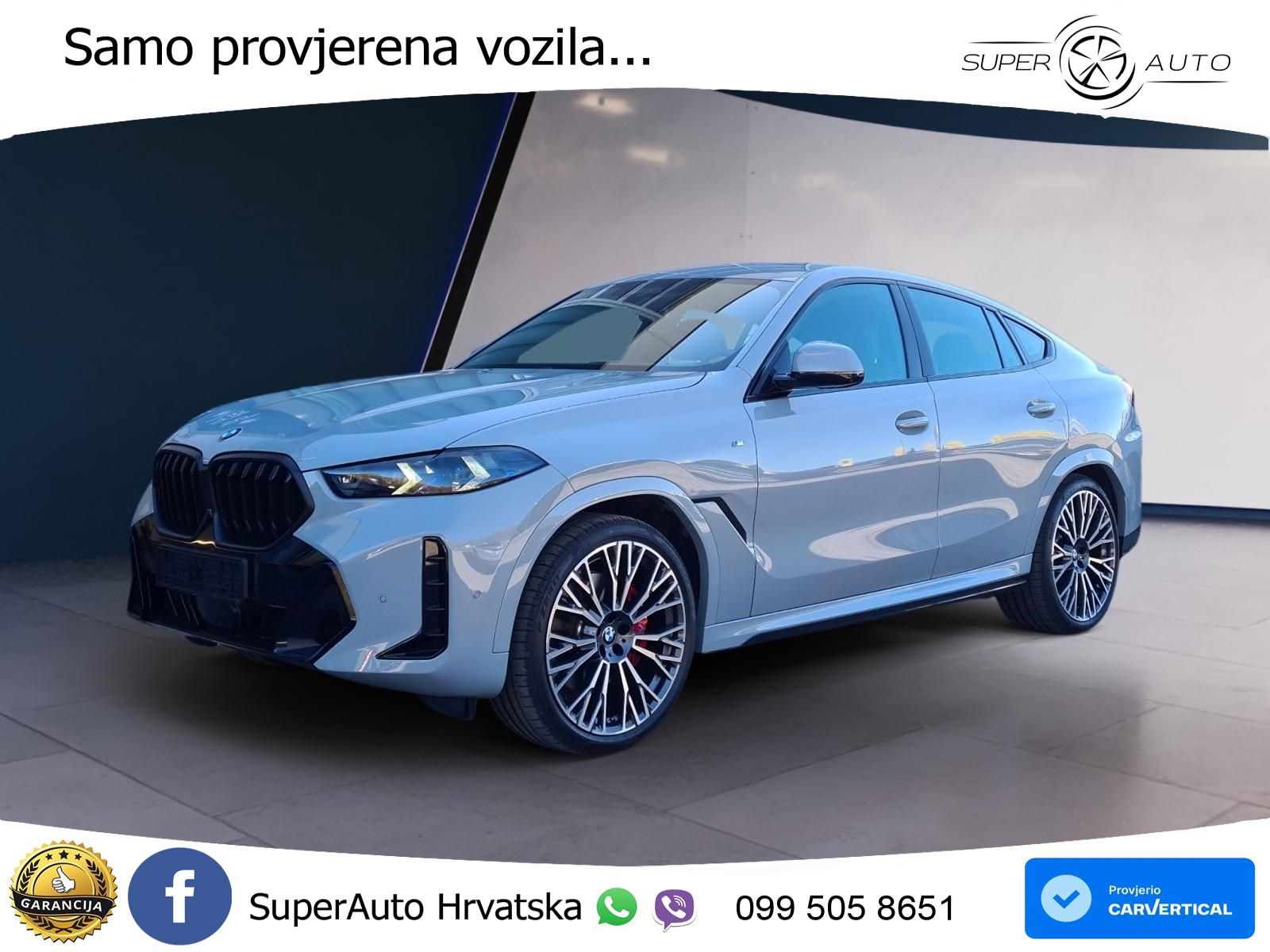 BMW X6 30d (298 KS) xDrive Steptronic M Sport LED+GR SJED+ACC