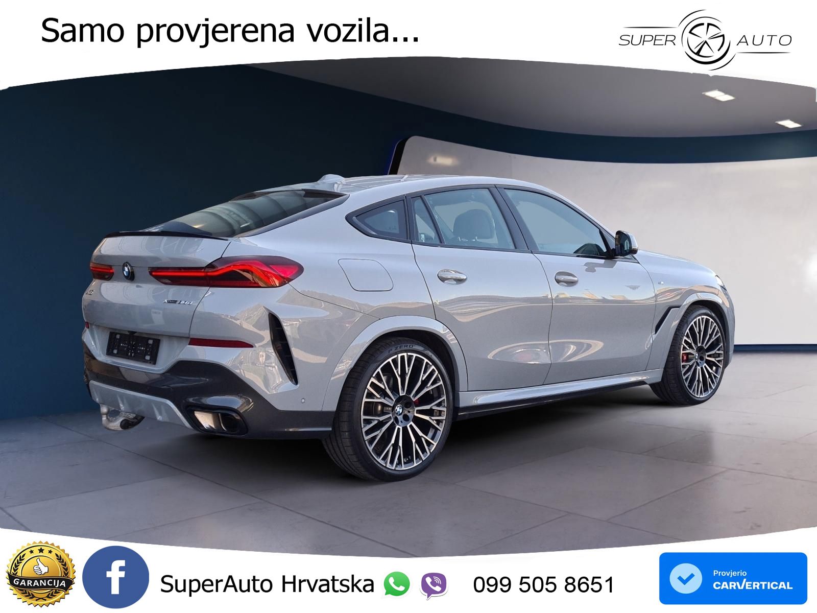 BMW X6 30d (298 KS) xDrive Steptronic M Sport LED+GR SJED+ACC