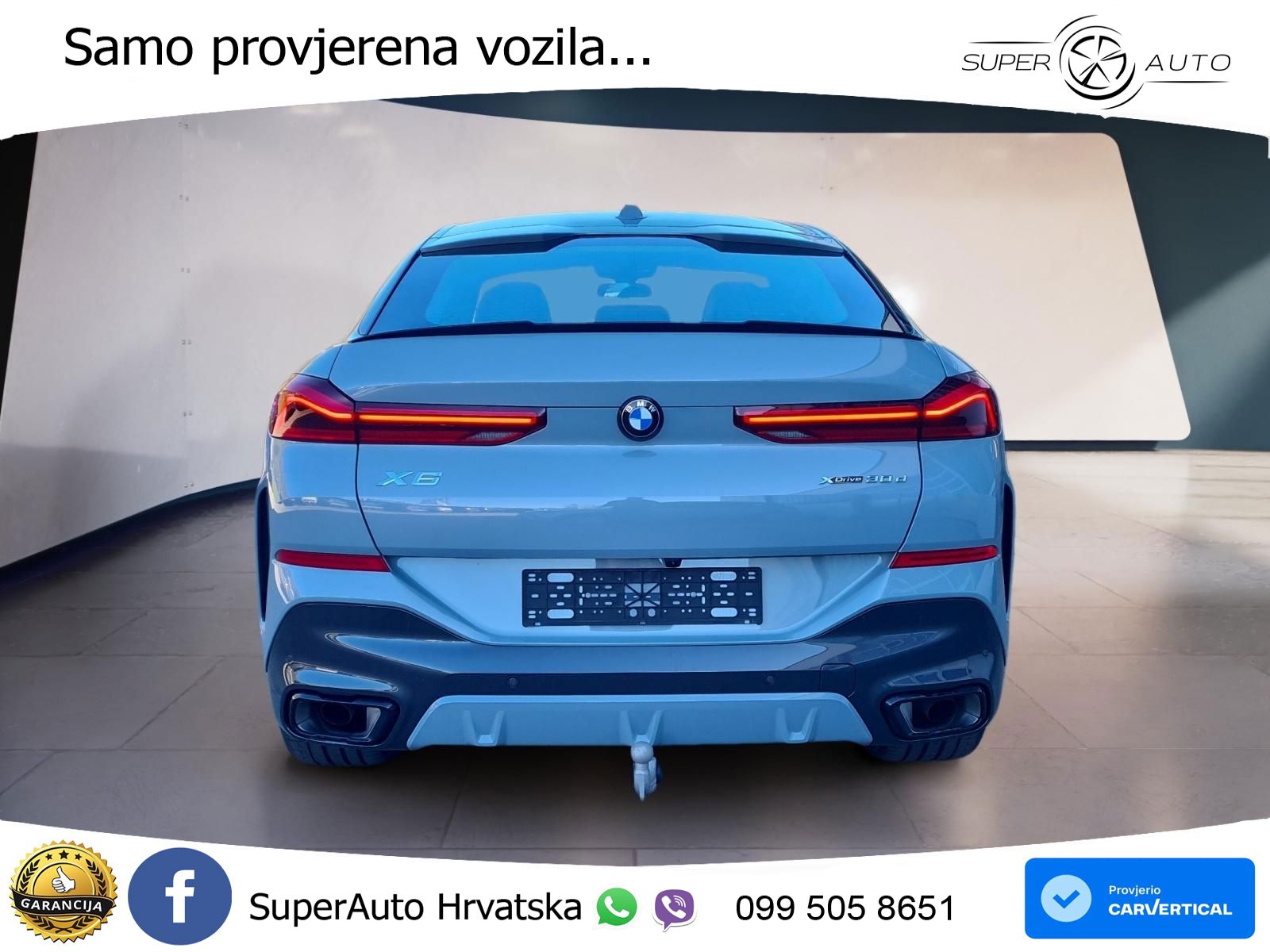 BMW X6 30d (298 KS) xDrive Steptronic M Sport LED+GR SJED+ACC