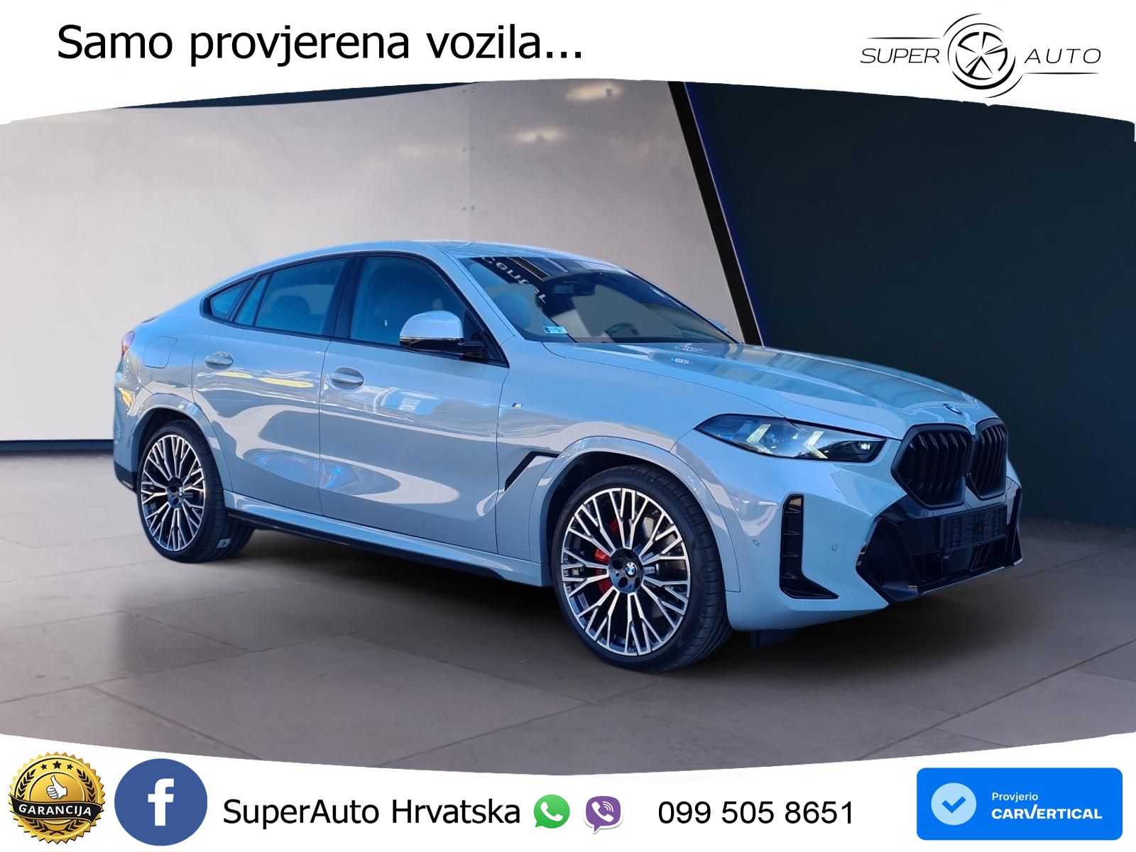 BMW X6 30d (298 KS) xDrive Steptronic M Sport LED+GR SJED+ACC