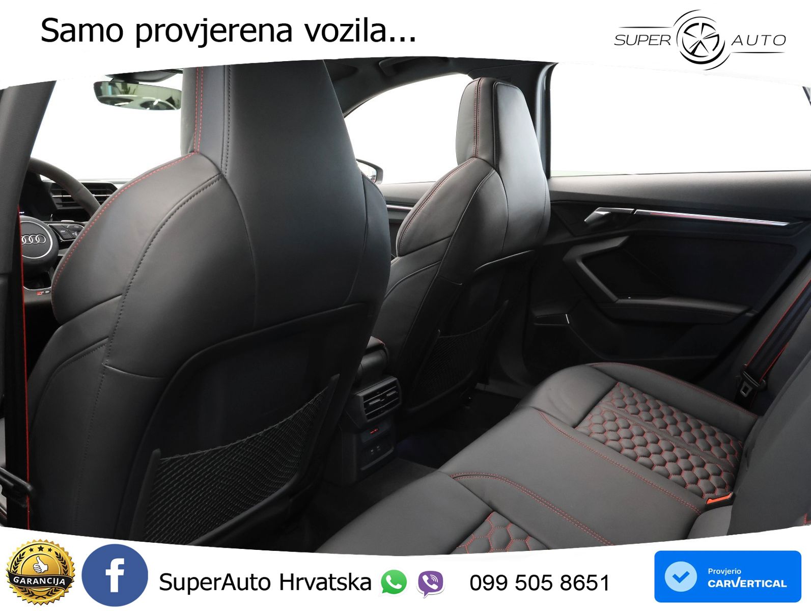 Audi RS3 Sedan 2.5 TFSI (400 KS) quattro S tronic LED+GR SJED+ACC
