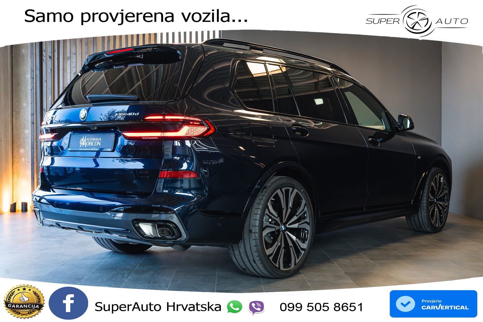 BMW X7 40d (352 KS) xDrive Steptronic M Sport LED+GR SJED+ACC