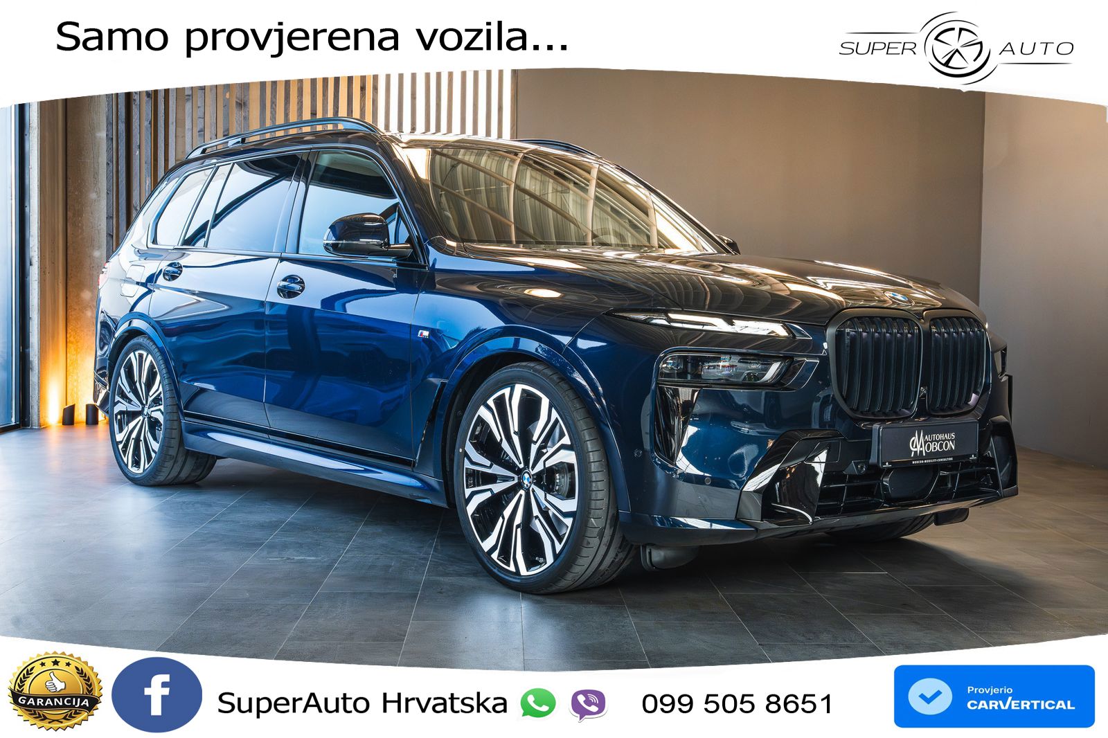 BMW X7 40d (352 KS) xDrive Steptronic M Sport LED+GR SJED+ACC