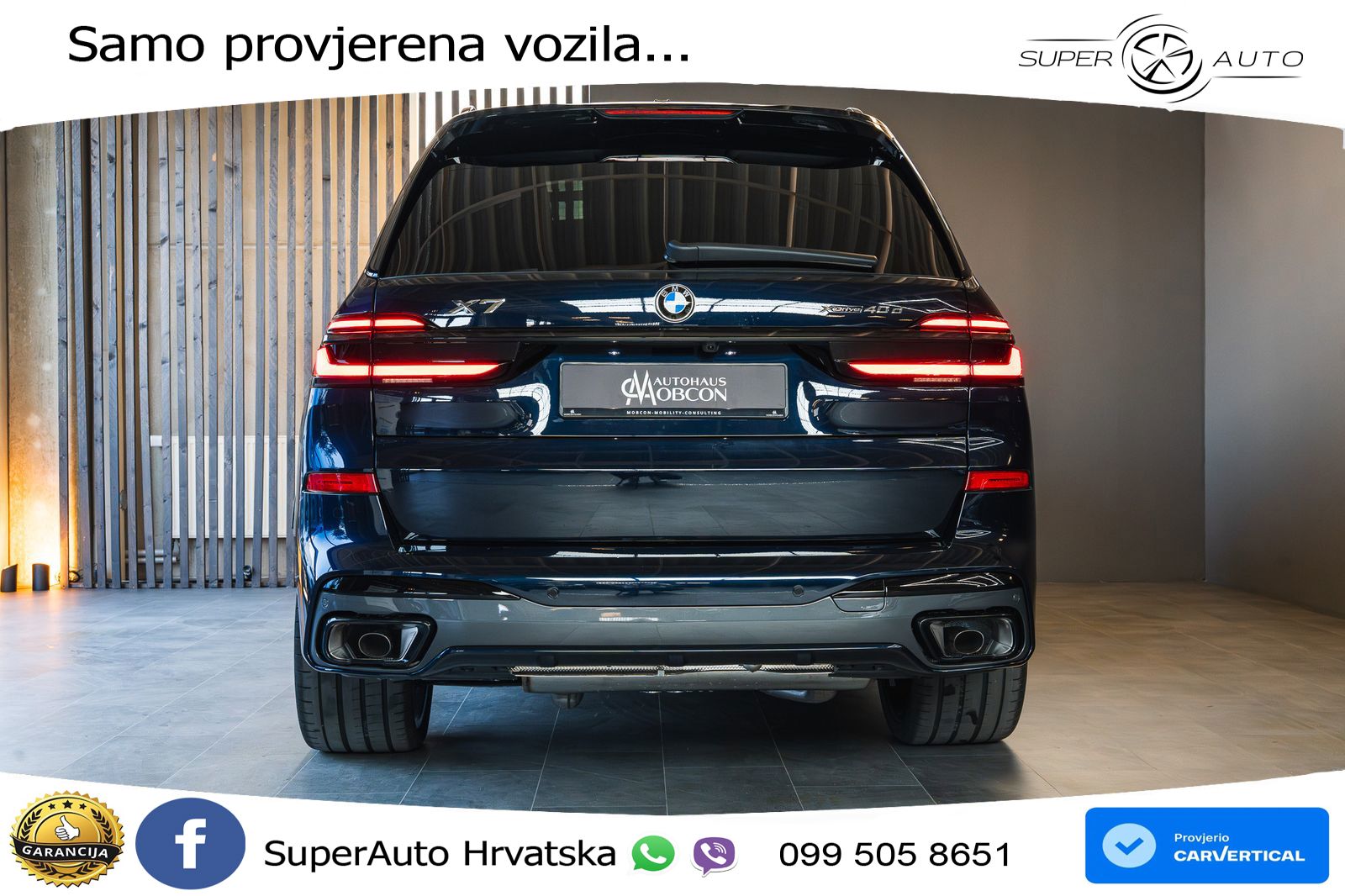 BMW X7 40d (352 KS) xDrive Steptronic M Sport LED+GR SJED+ACC