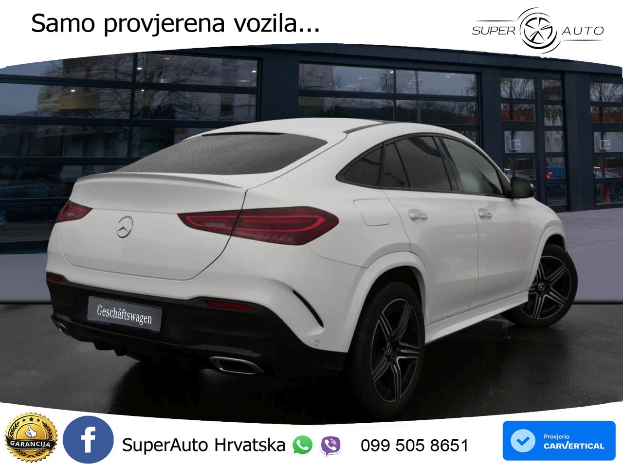 Mercedes GLE Coupe 450d (367 KS) EQ Boost 4MATIC 9G-TRONIC AMG LED+GR SJED+ACC