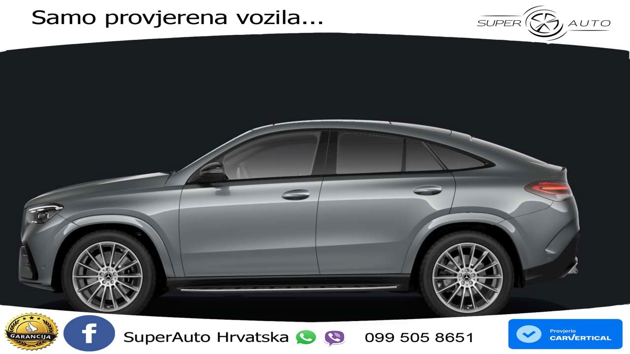 Mercedes GLE Coupe 450d (367 KS) EQ Boost 4MATIC 9G-TRONIC AMG LED+GR SJED+ACC