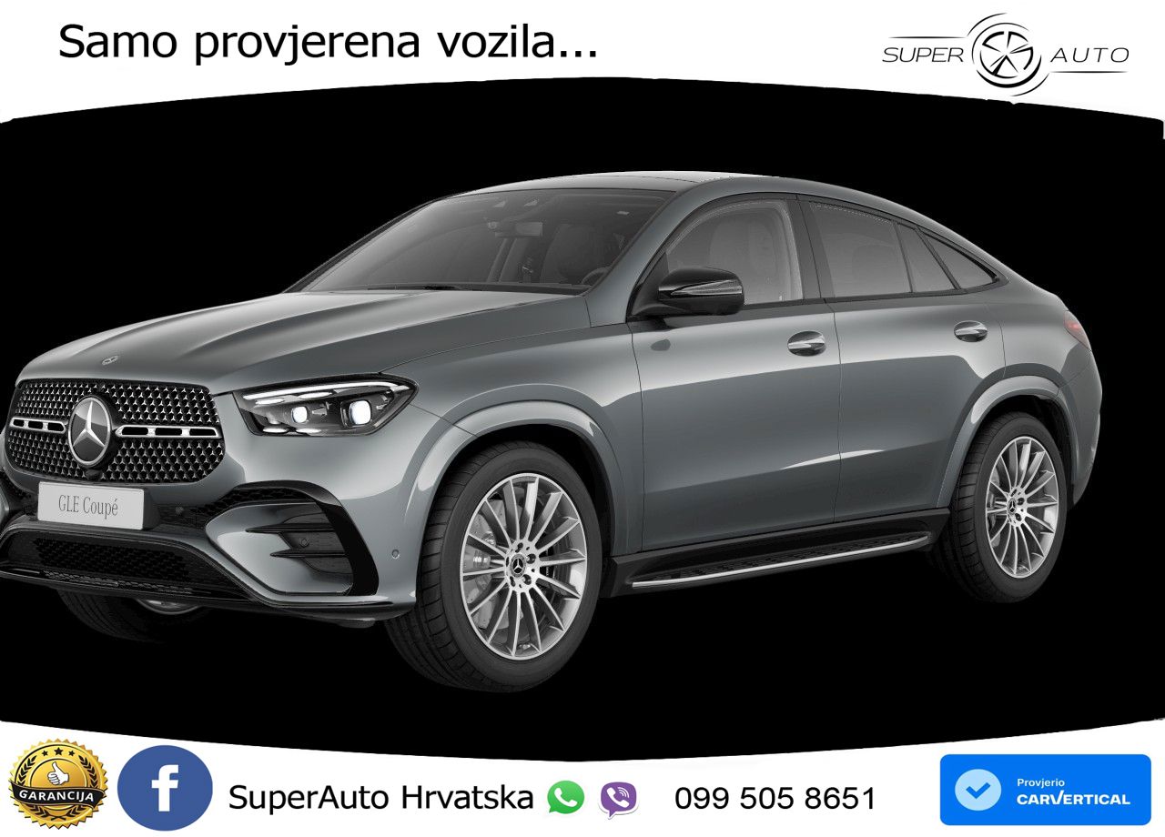 Mercedes GLE Coupe 450d (367 KS) EQ Boost 4MATIC 9G-TRONIC AMG LED+GR SJED+ACC