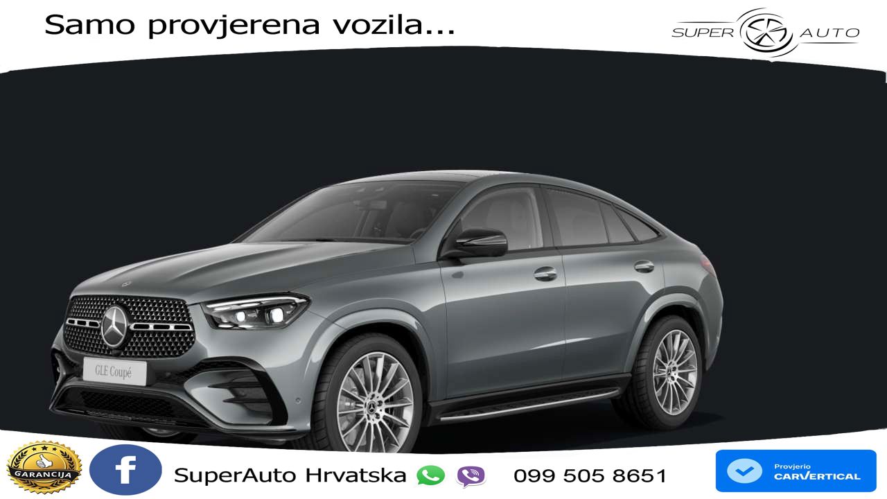 Mercedes GLE Coupe 450d (367 KS) EQ Boost 4MATIC 9G-TRONIC AMG LED+GR SJED+ACC