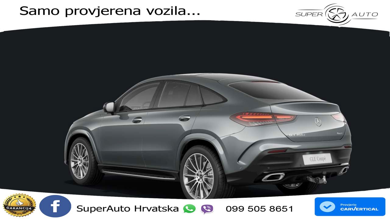 Mercedes GLE Coupe 450d (367 KS) EQ Boost 4MATIC 9G-TRONIC AMG LED+GR SJED+ACC
