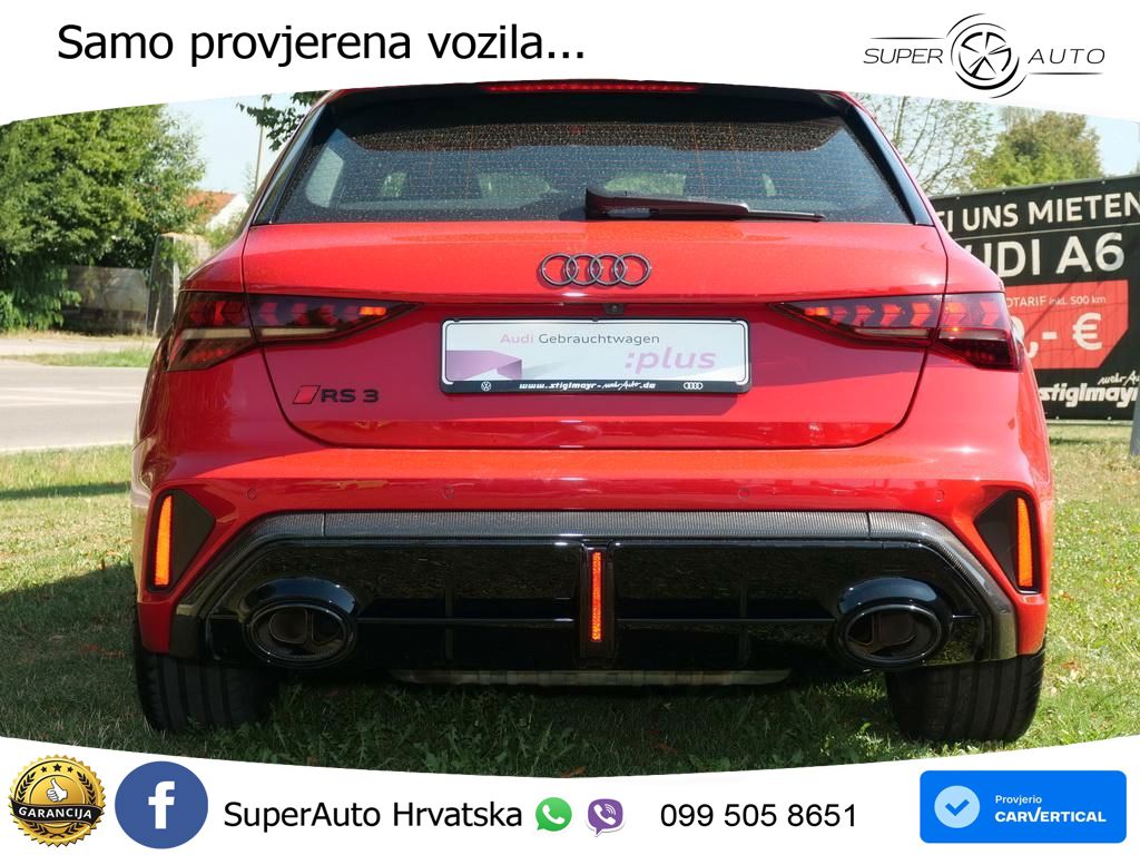 Audi RS3 Sedan 2.5 TFSI (400 KS) quattro S tronic LED+GR SJED+ACC