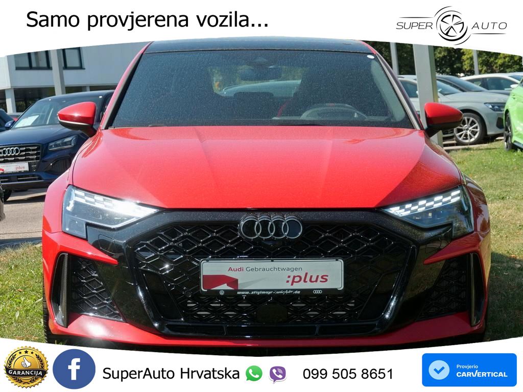 Audi RS3 Sedan 2.5 TFSI (400 KS) quattro S tronic LED+GR SJED+ACC