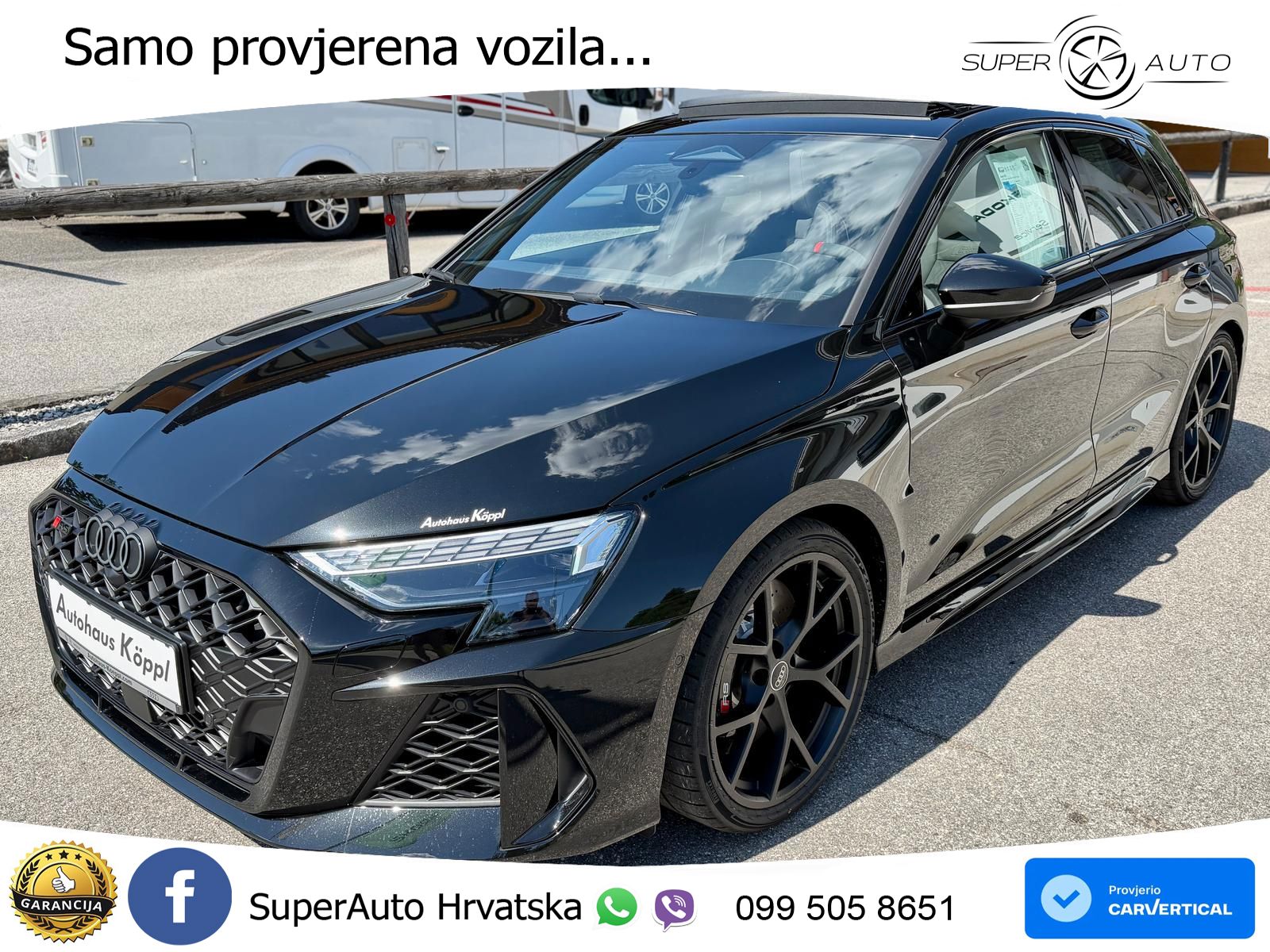 Audi RS3 Sportback 2.5 TFSI (400 KS) quattro S tronic LED+GR SJED+ACC